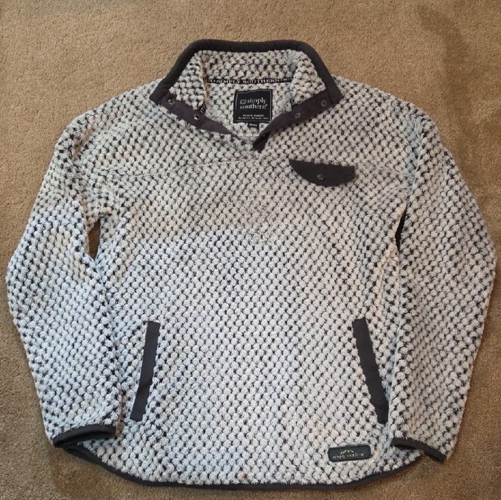 Simply Southern White And Black Jacket